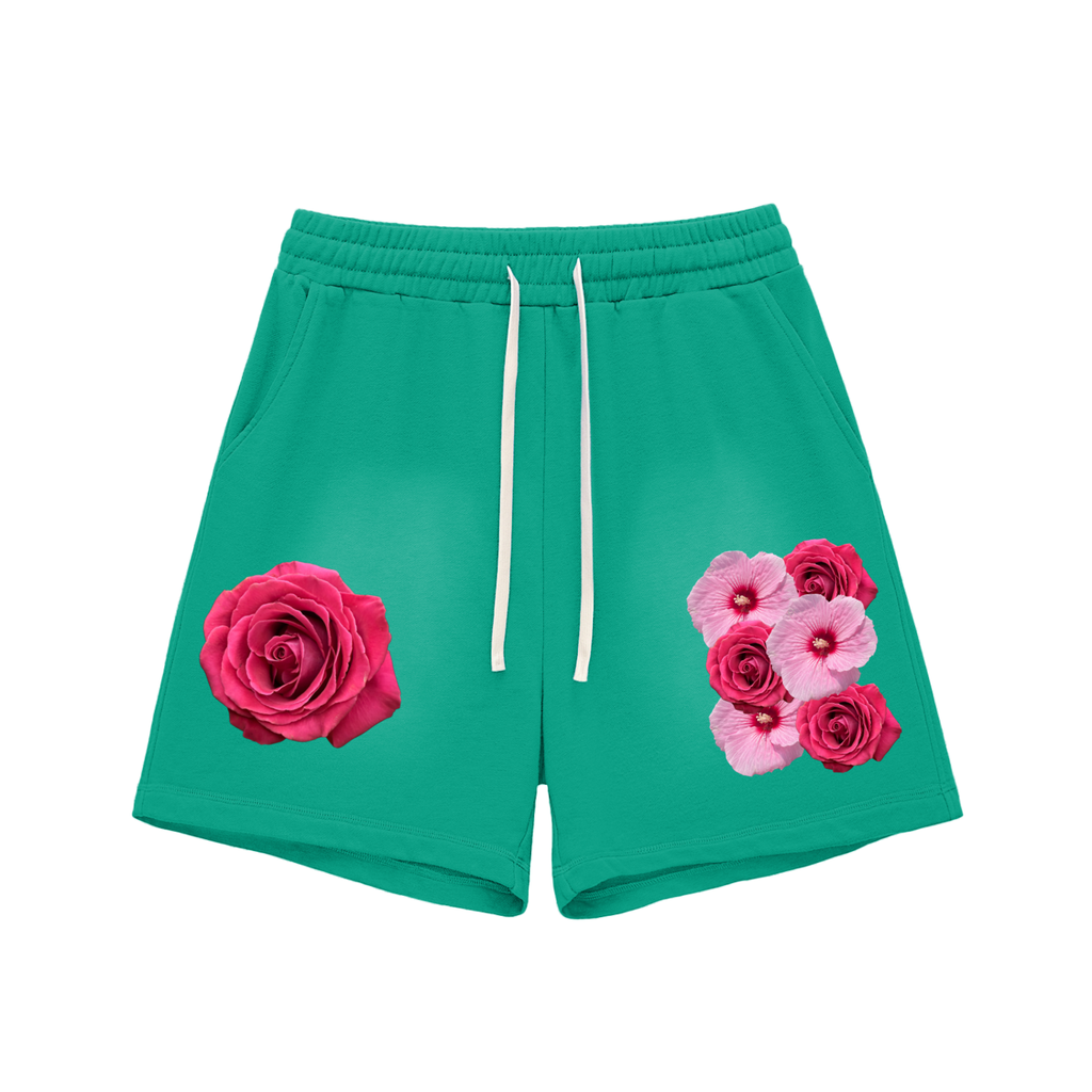Shorts,Floral shorts,Floral clothing
