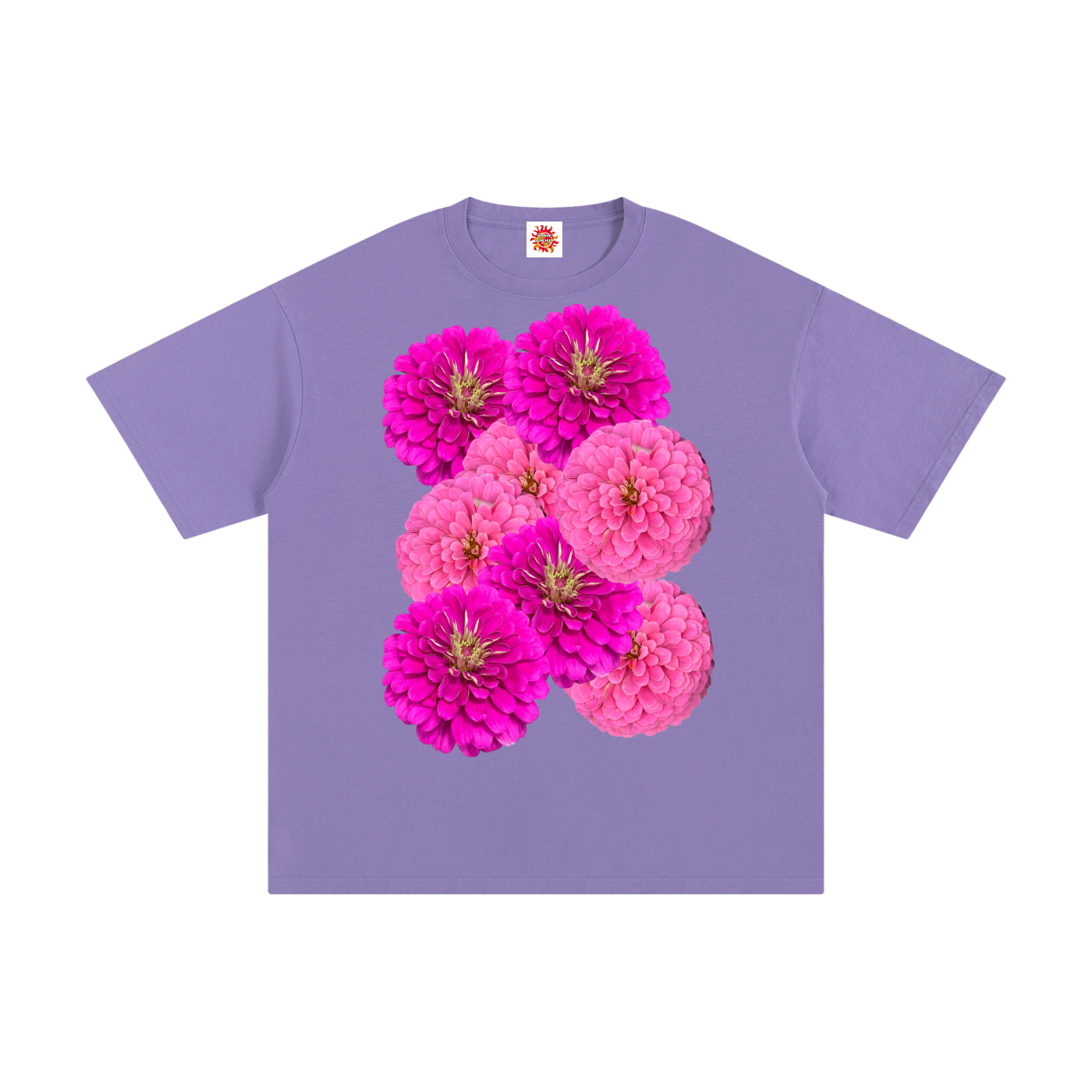 Zinnia Unisex Pure Cotton T-Shirt