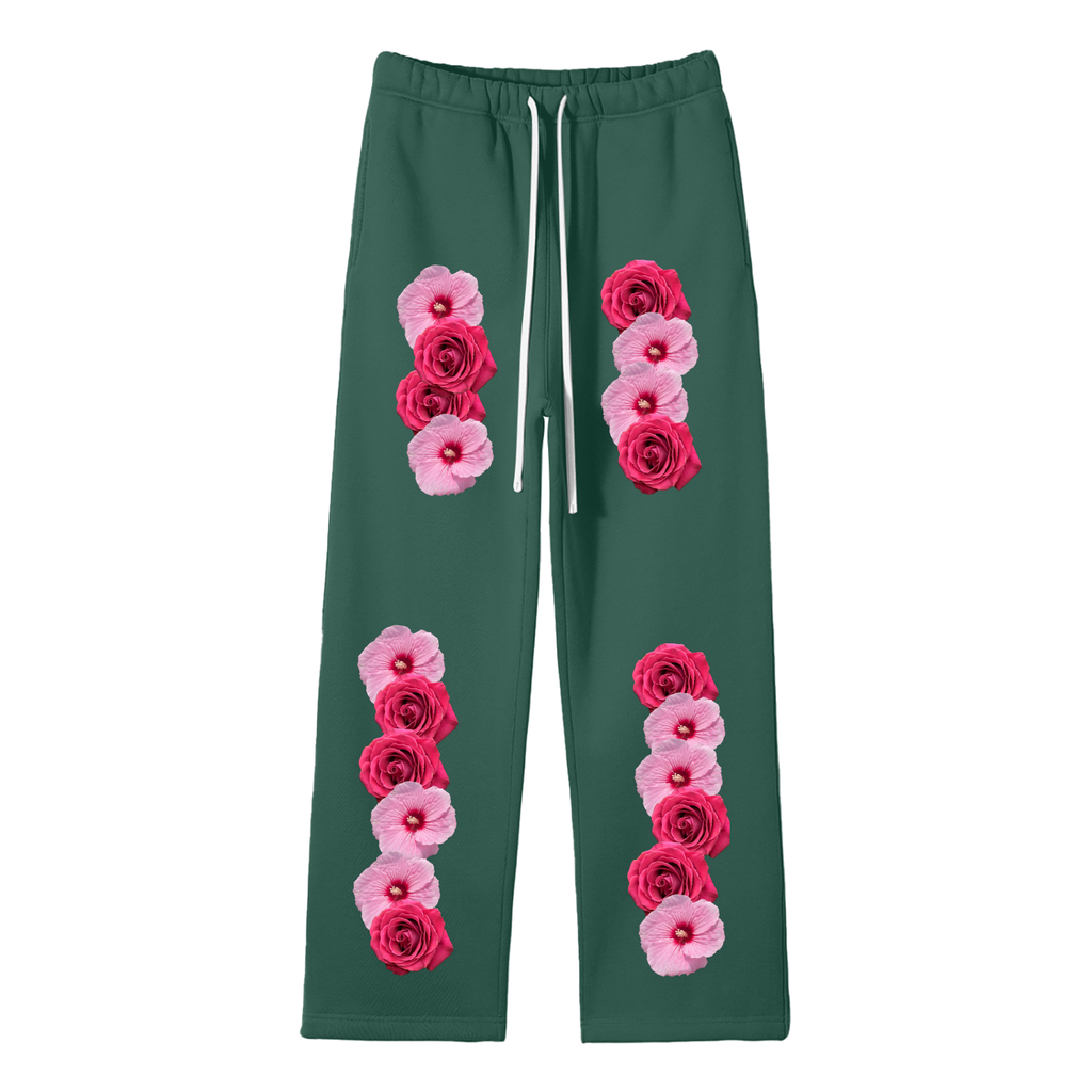 Sweatpants,Floral pants