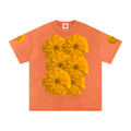 Zinnia Snow Washed Oversized Cotton T-Shirt